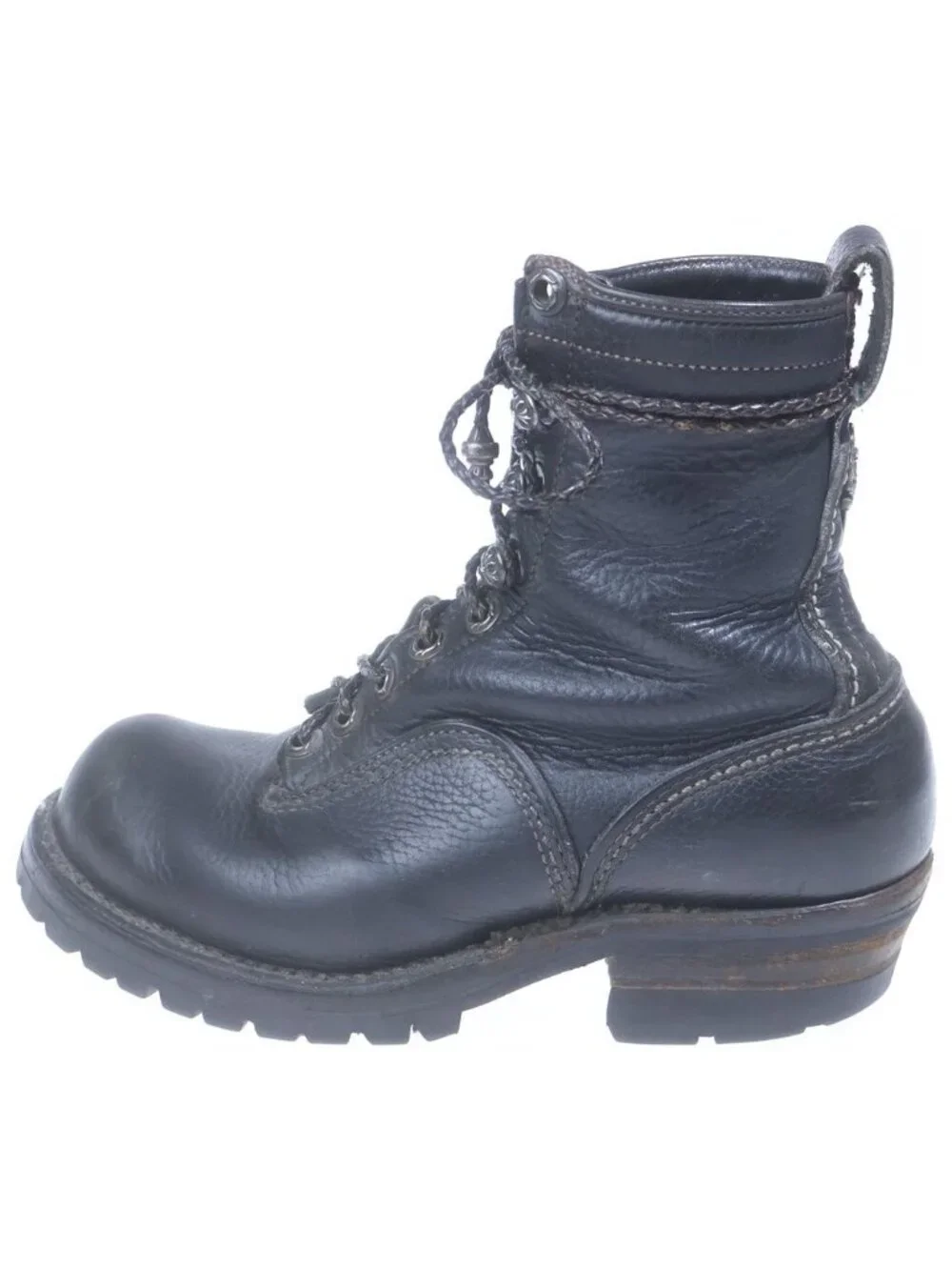 Chrome Hearts Wesco Jobmaster Job Master Star Leather Bra Dress Up Boots